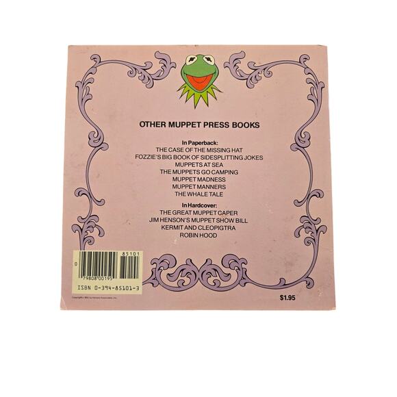 Bo Saves the Show Jim Henson's Muppets 1982 Vintage Muppet Press Book - Picture 7 of 7